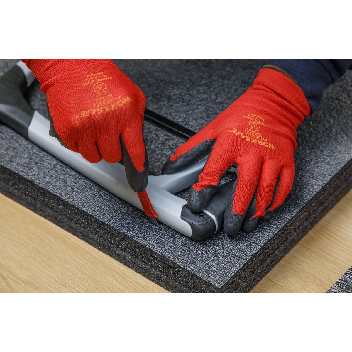 Sealey Easy Peel Shadow Foam 1200 x 550 x 50mm - Black/Black - Image 2