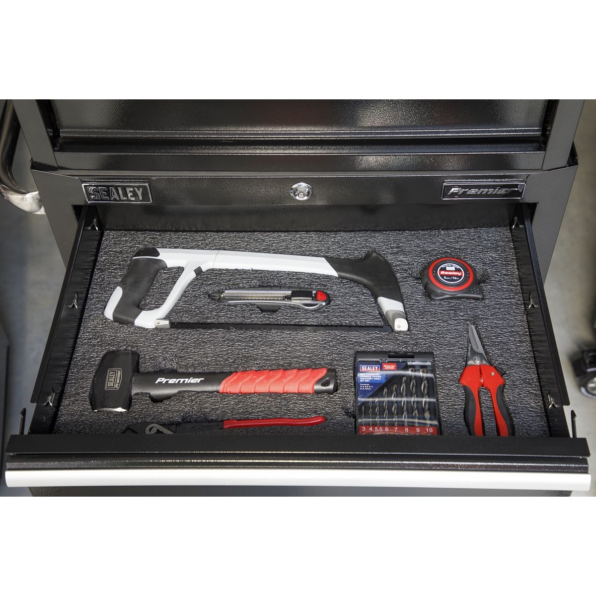 Sealey Easy Peel Shadow Foam 1200 x 550 x 50mm - Black/Black - Image 3