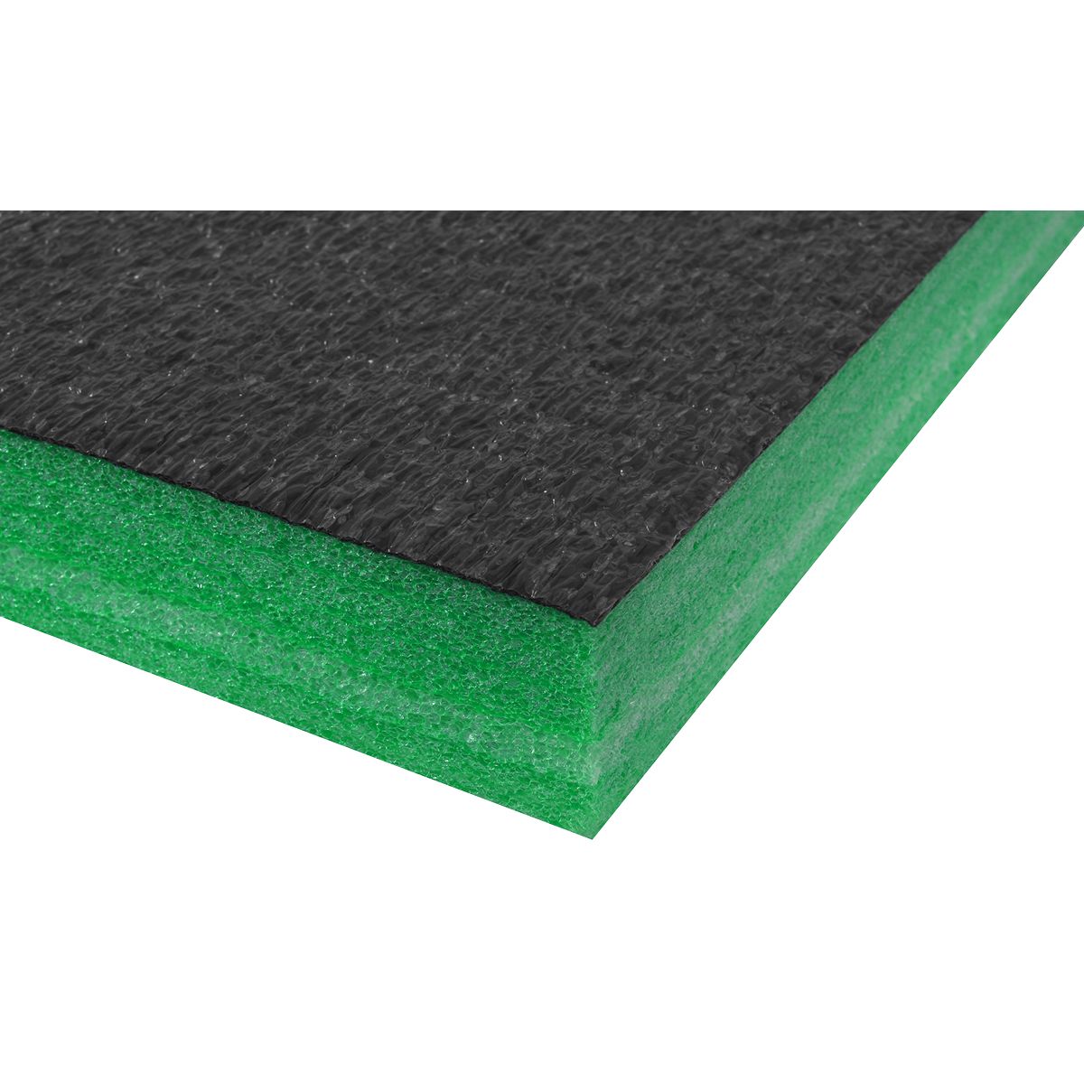 Sealey Easy Peel Shadow Foam 1200 x 550 x 50mm - Green/Black - Image 2