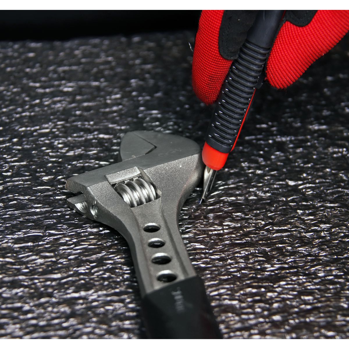 Sealey Easy Peel Shadow Foam 1200 x 550 x 30mm, Red/Black - Pack of 3 - Image 4