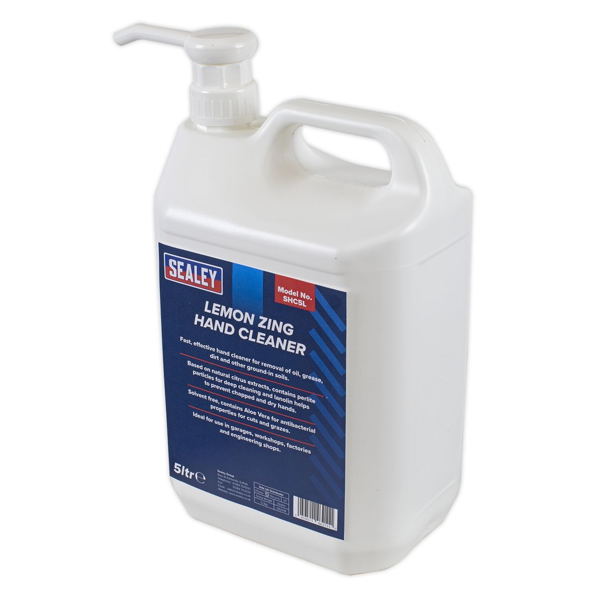 Sealey Lemon Zing Hand Cleaner 5L - Image 1
