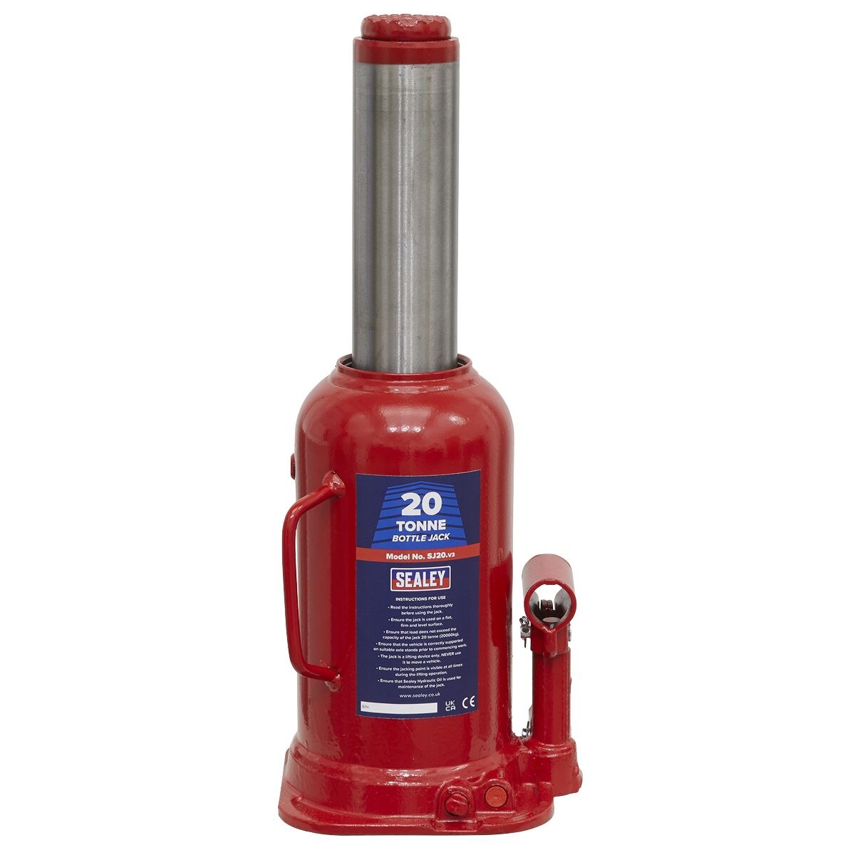 Sealey Bottle Jack 20 Tonne - Image 6