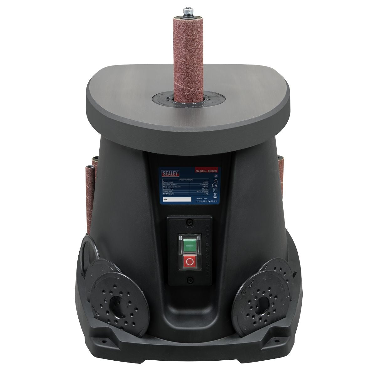Sealey Oscillating Spindle/Bobbin Sander 450W - Image 8
