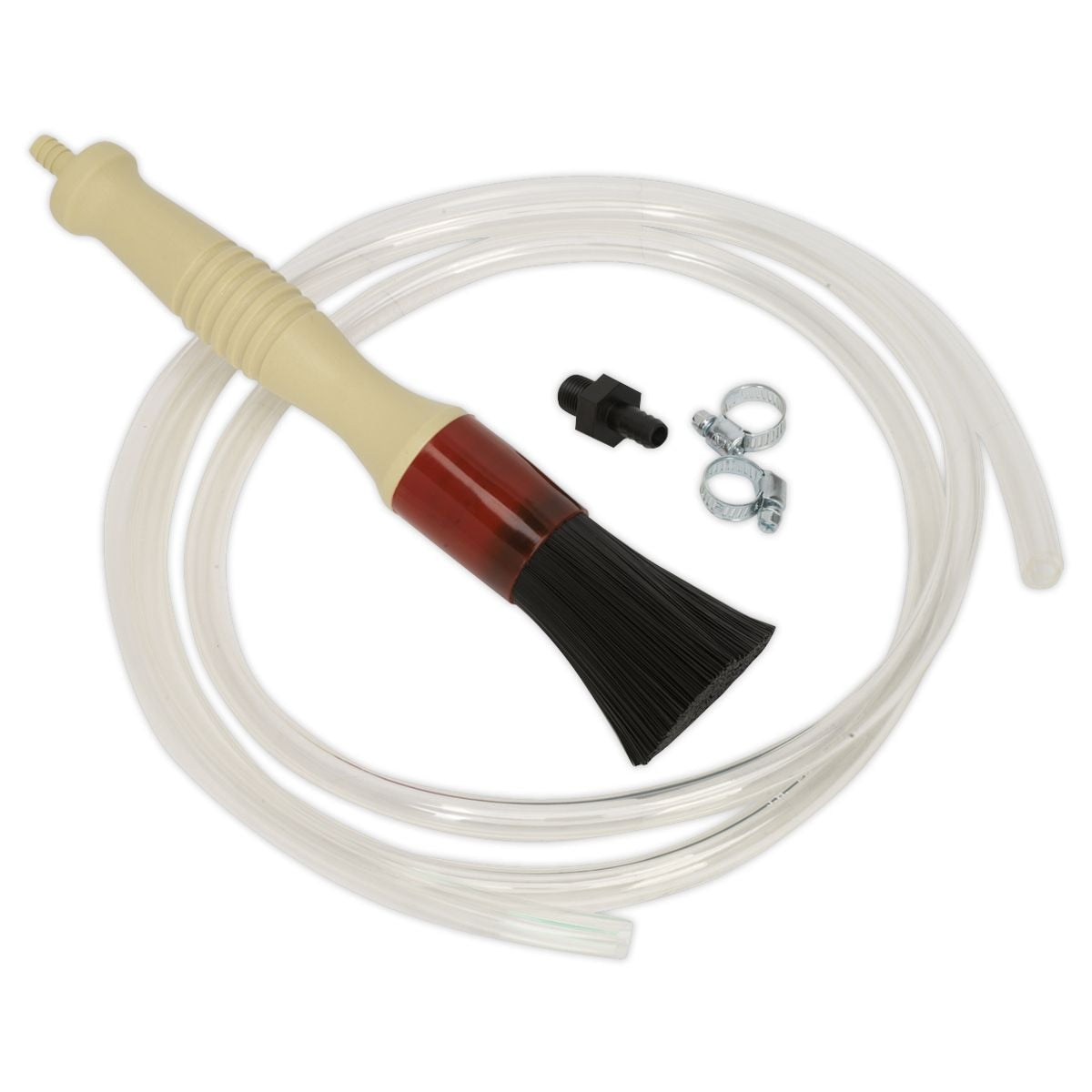 Sealey Parts Cleaning Brush with Hose - Image 1