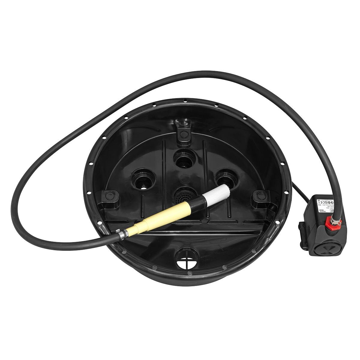 Sealey Portable Parts Washer Bucket with Brush 14L - Image 3