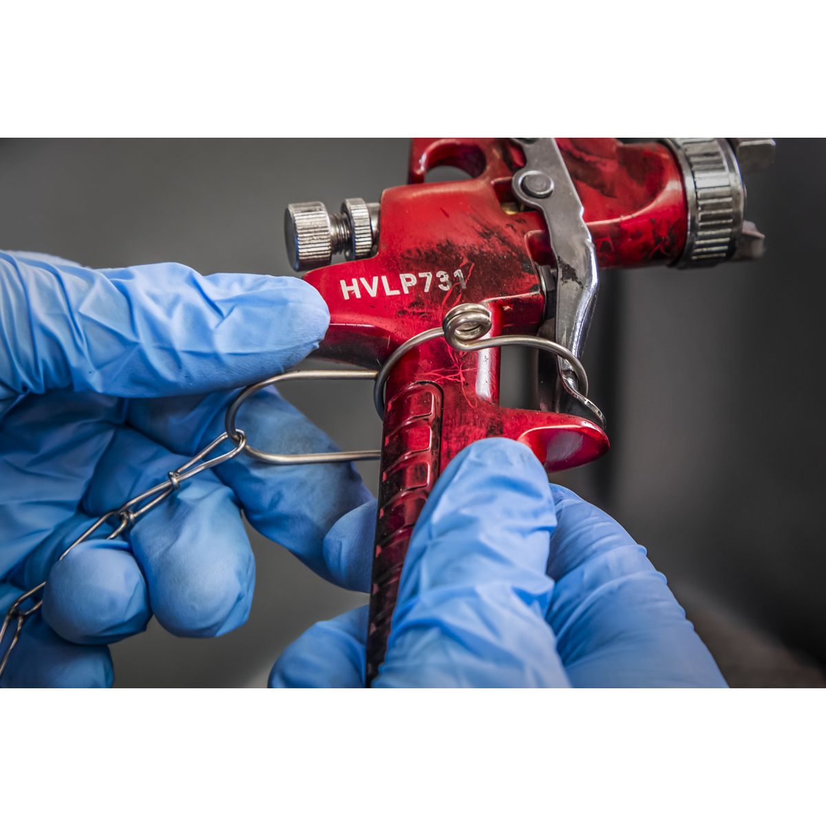 Sealey Spray Gun Cleaning Tank 1 Gun Capacity - Image 2