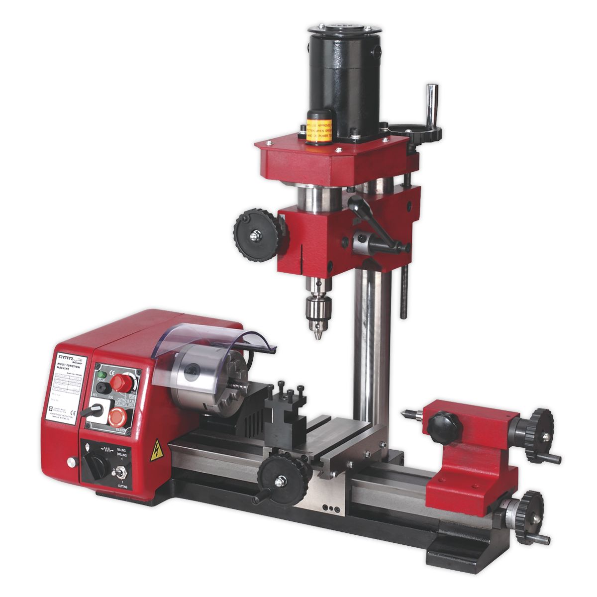 Sealey Mini Lathe & Drilling Machine - Image 1