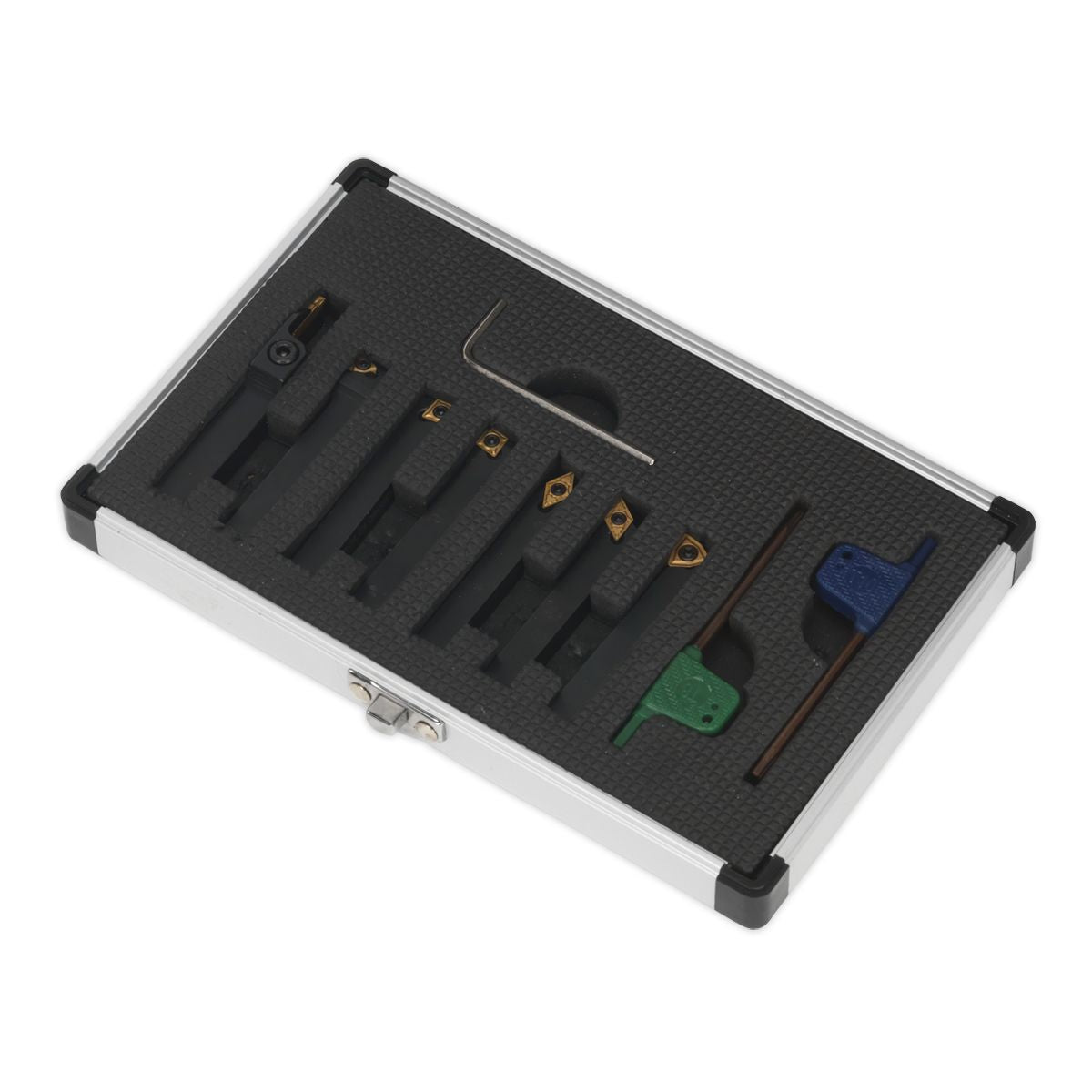 Sealey Indexable Lathe Turning Tool Set 8mm 7pc - Image 5