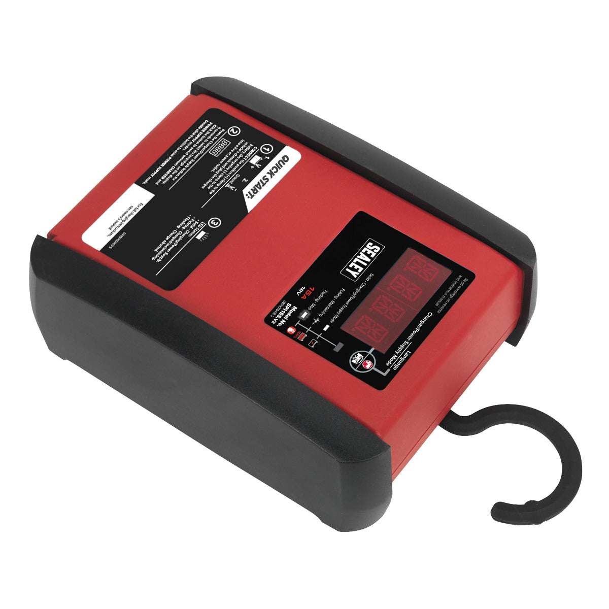 Sealey 12V Intelligent Speed Charge Battery Charger/Maintainer 15A SPI15S