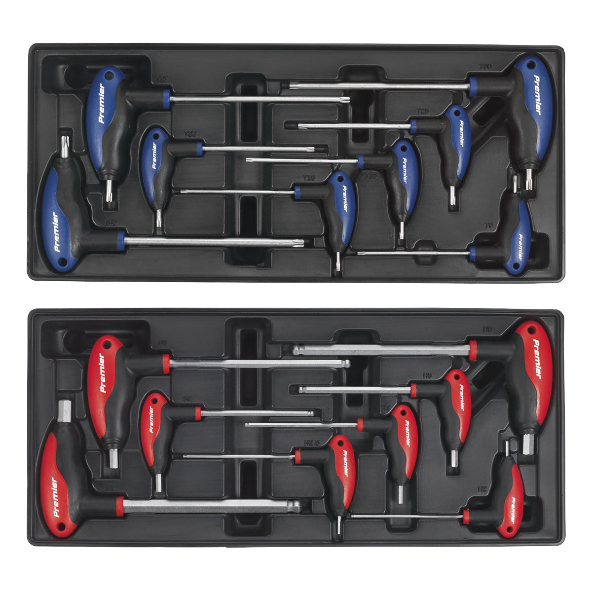Superline PRO Tool Chest Combination 14 Drawer with 1179pc Tool Kit - Blue SPTCCOMBO1