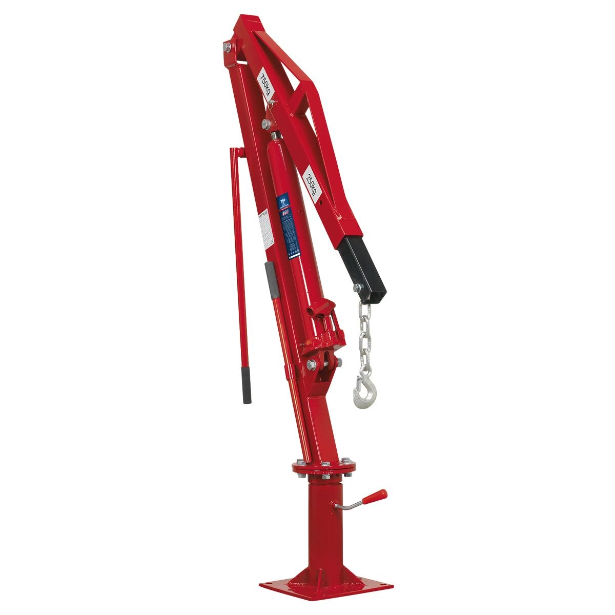 Sealey Static Mounted Crane 750kg - Image 3