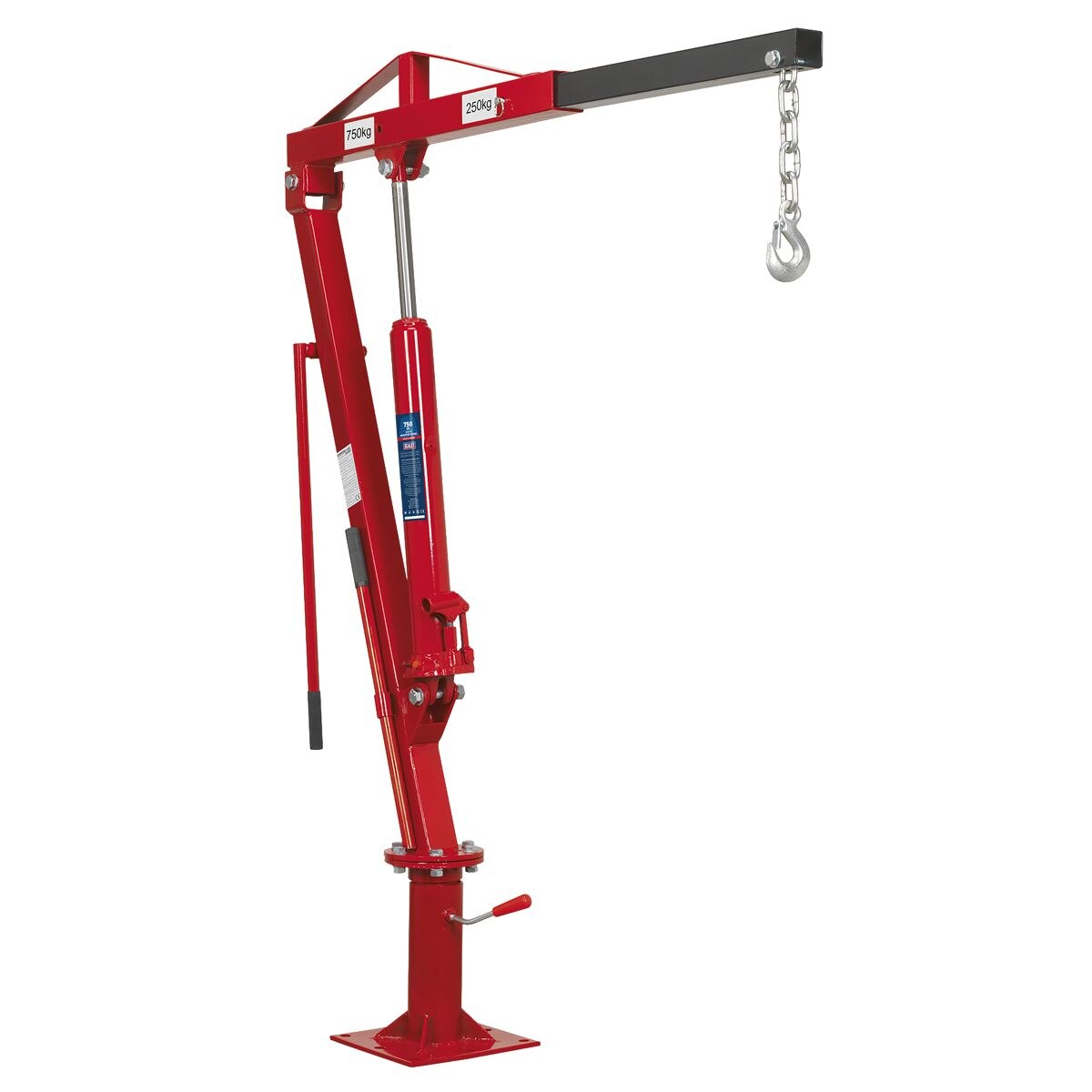 Sealey Static Mounted Crane 750kg - Image 5