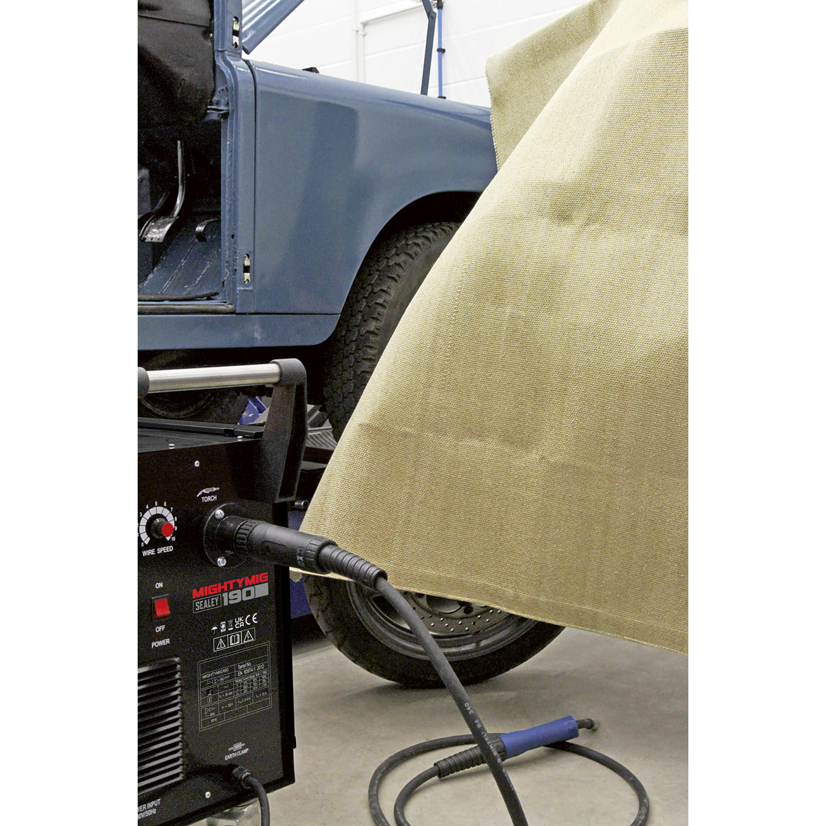 Sealey Fibreglass Sparkproof Welding Blanket 2000 x 1000mm SSP233