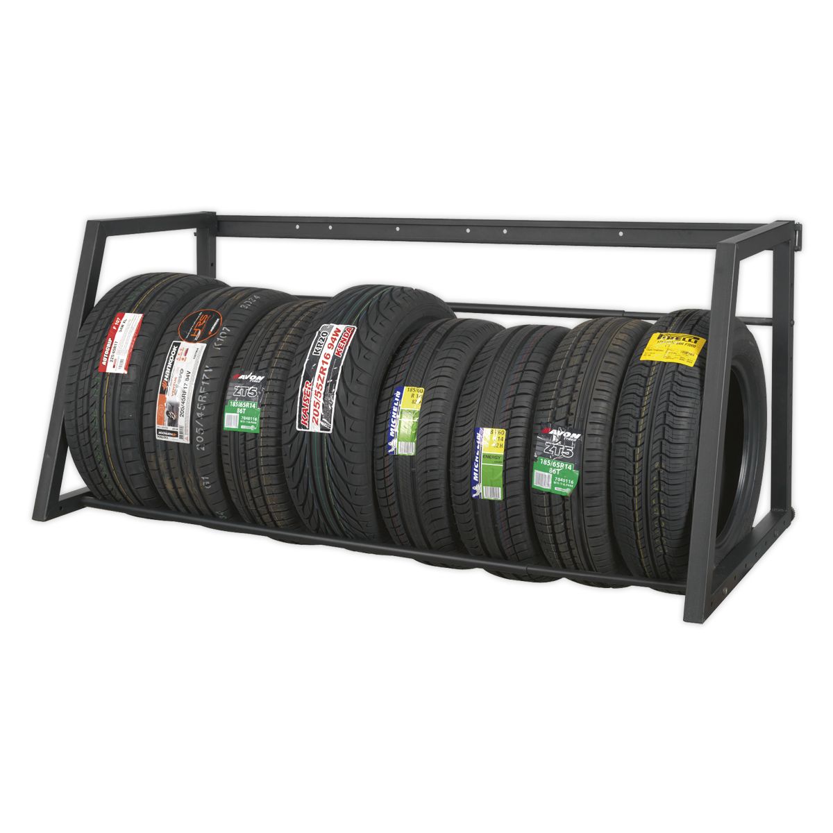 Sealey Wall or Floor Mounting Extending Tyre Rack - Image 5