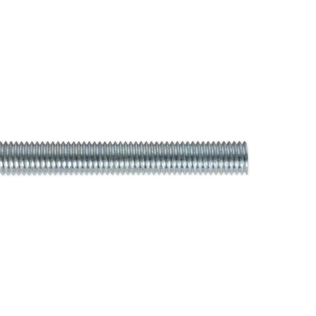 Sealey Zinc Plated Threaded Rod M16 x 1m - Pack of 5 - Image 2