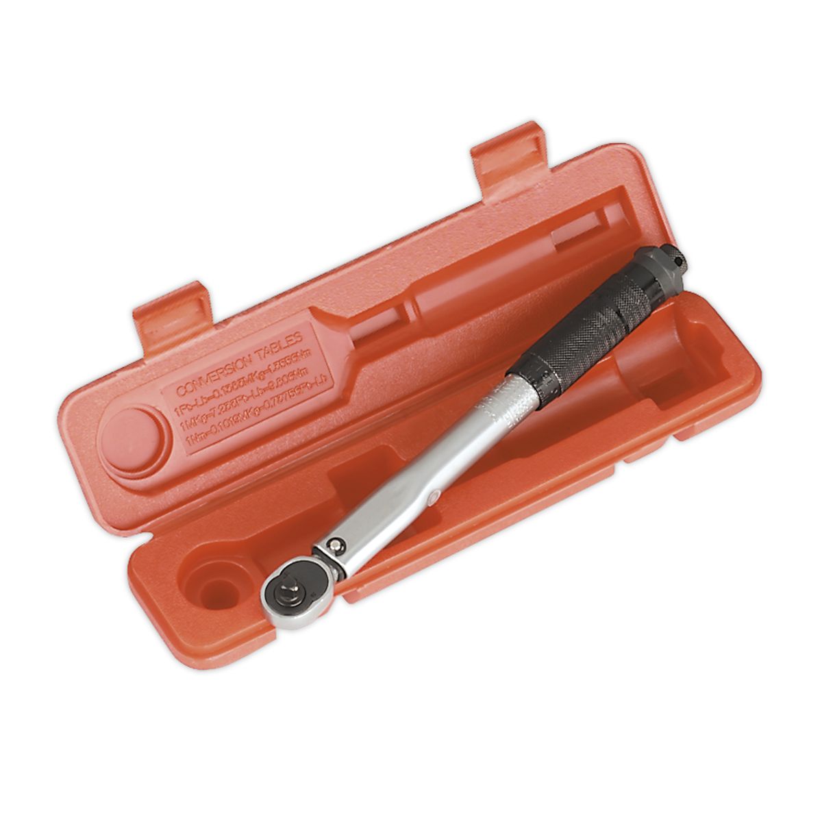 Sealey Premier Calibrated Micrometer Style Torque Wrench 1/4"Sq Drive 5-25Nm - Image 2