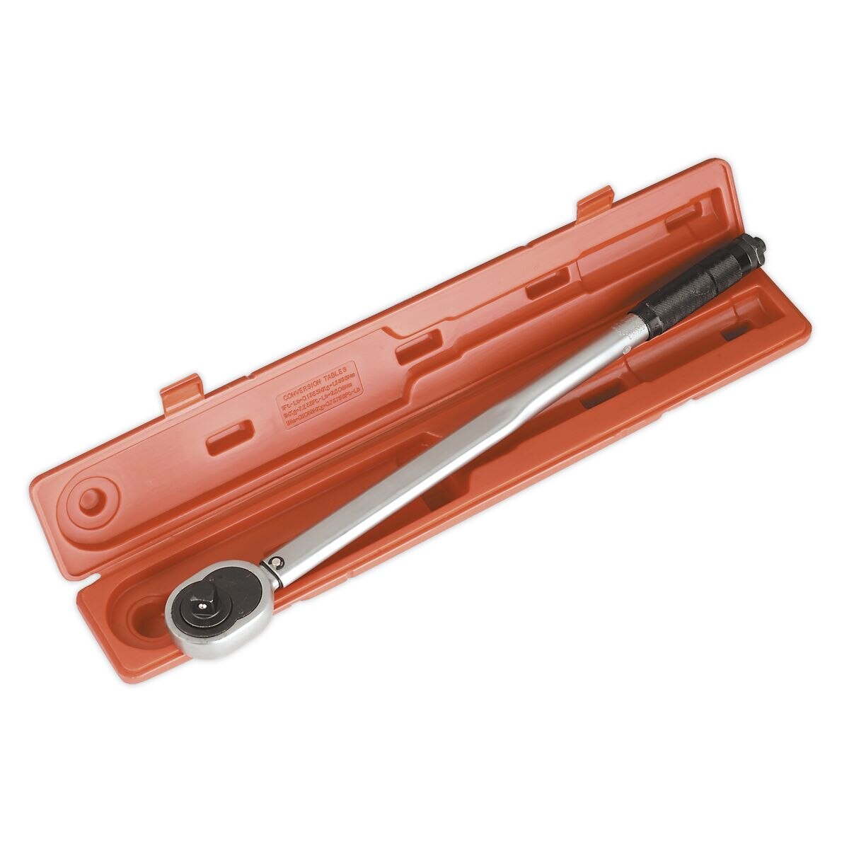 Sealey Premier Calibrated Micrometer Style Torque Wrench 1/2"Sq Drive 40-210Nm - Image 2