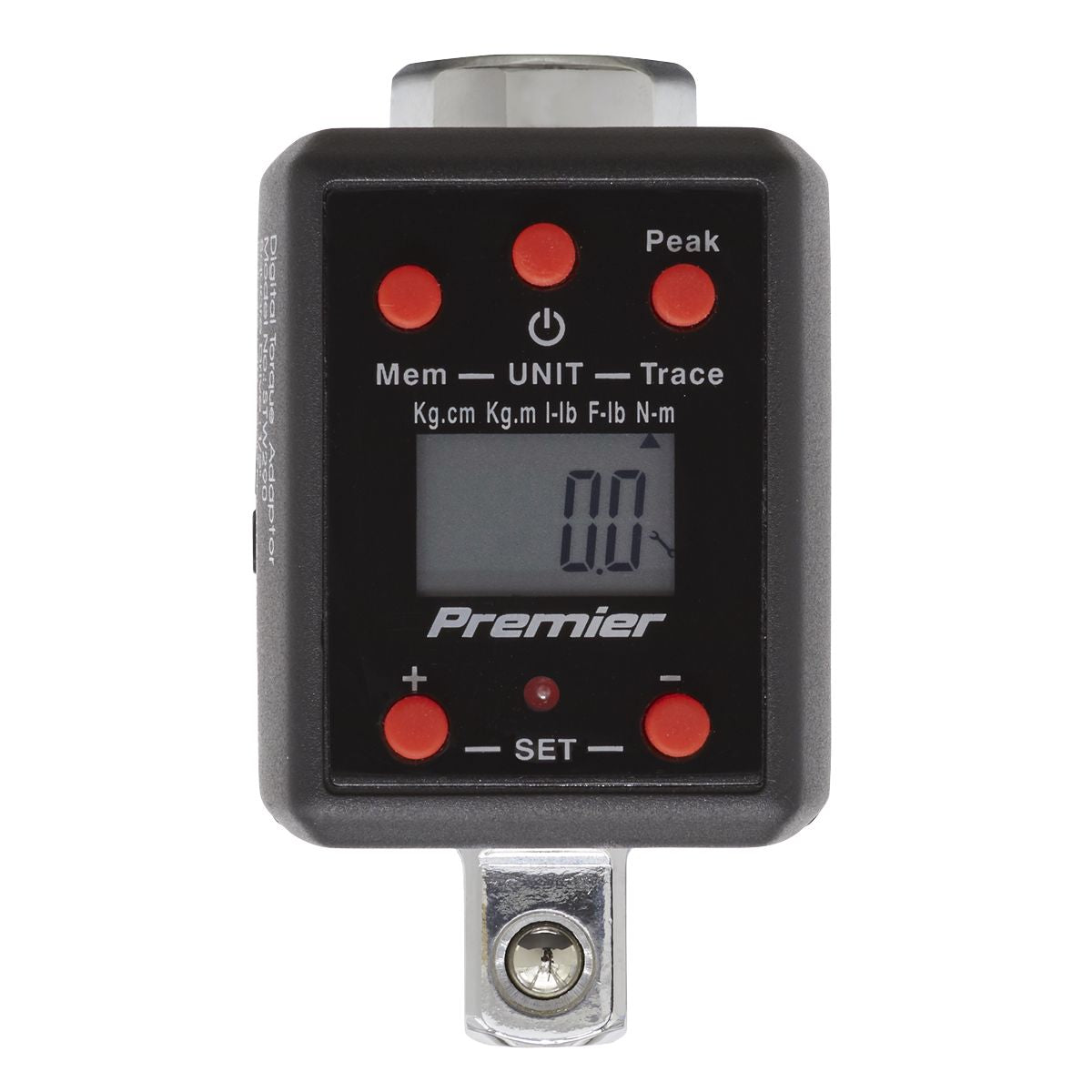 Sealey Premier Digital Torque Adaptor 1/2"Sq Drive 40-200Nm - Image 2