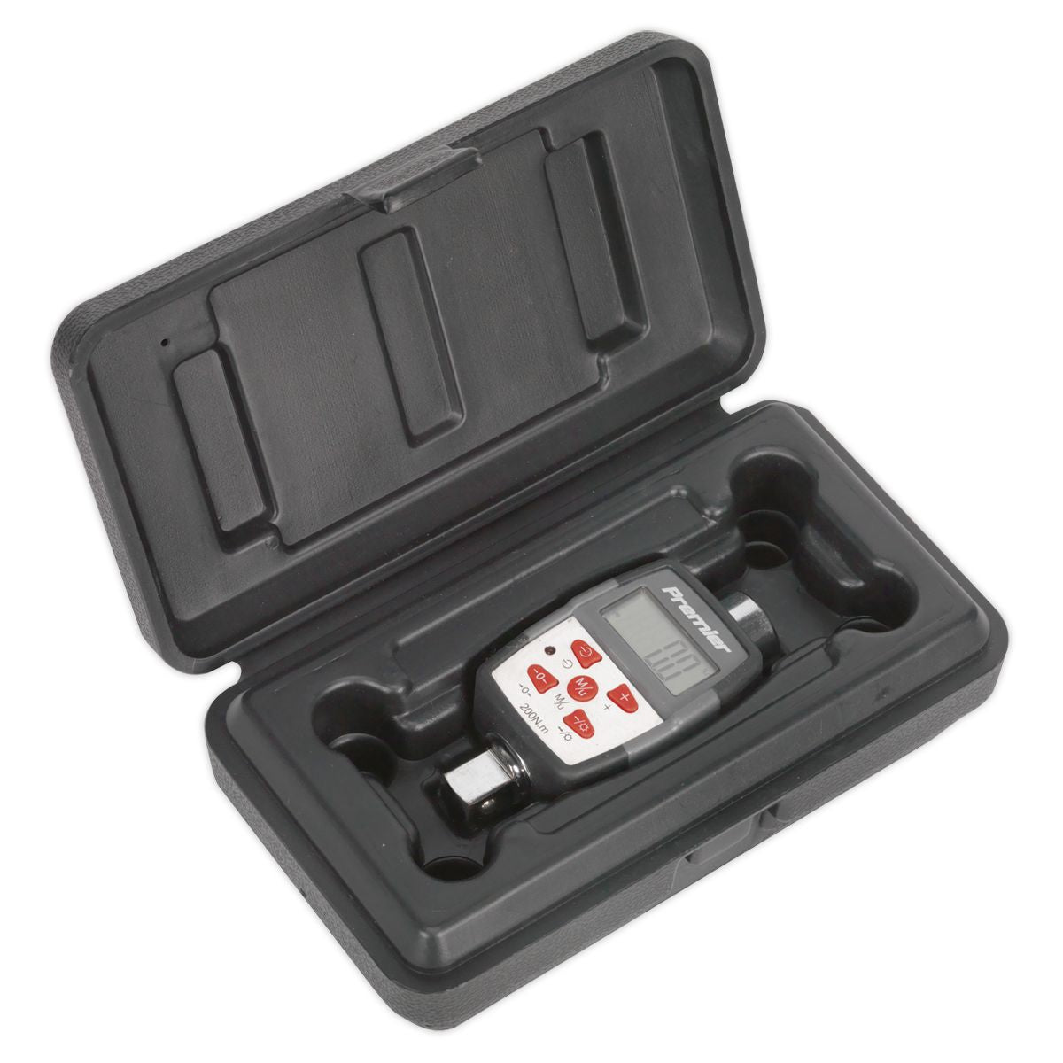 Sealey Premier Digital Torque Adaptor with Angle Function Digital 1/2"Sq Drive 20-200Nm - Image 3