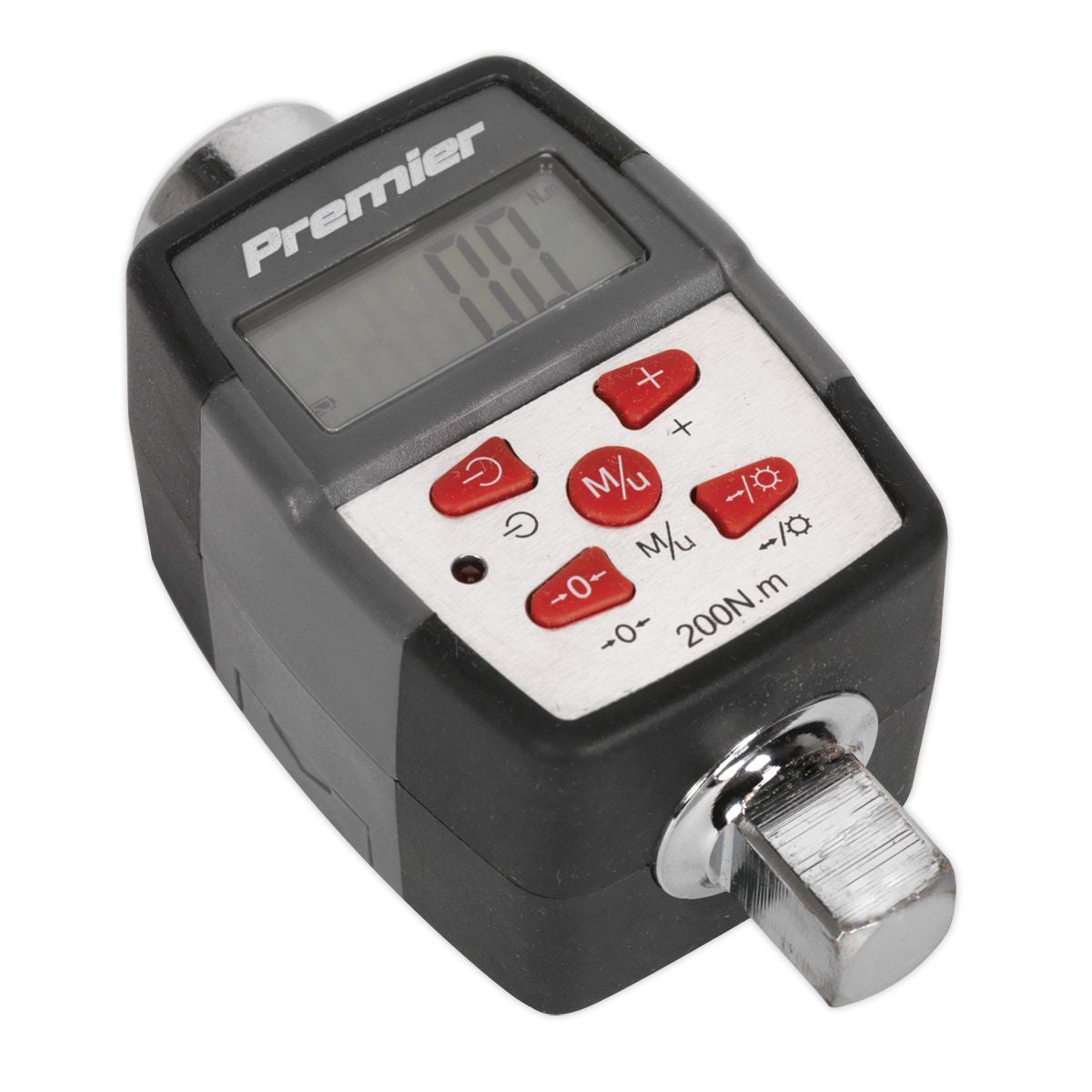 Sealey Premier Digital Torque Adaptor with Angle Function Digital 1/2"Sq Drive 20-200Nm - Image 4