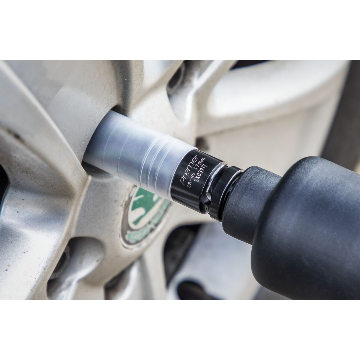 Sealey Premier Alloy Wheel Ultra-Power Impact Socket Set 1/2"Sq Drive 3pc - Image 7