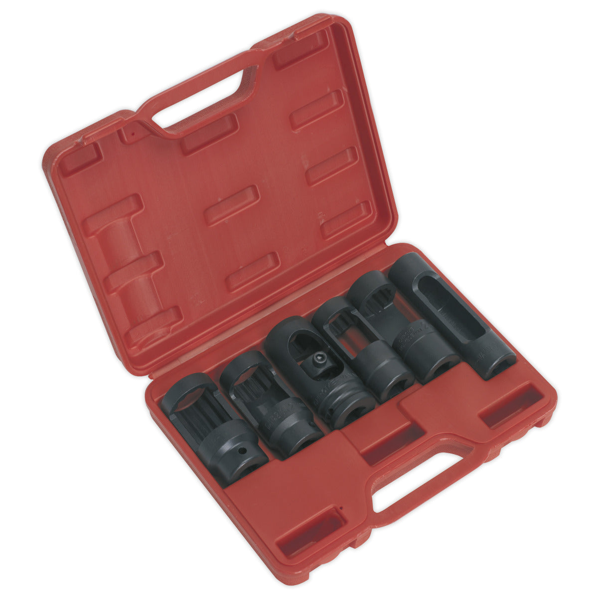 Sealey Diesel Injector Window Socket Set 1/2"Sq Drive 6pc SX0401