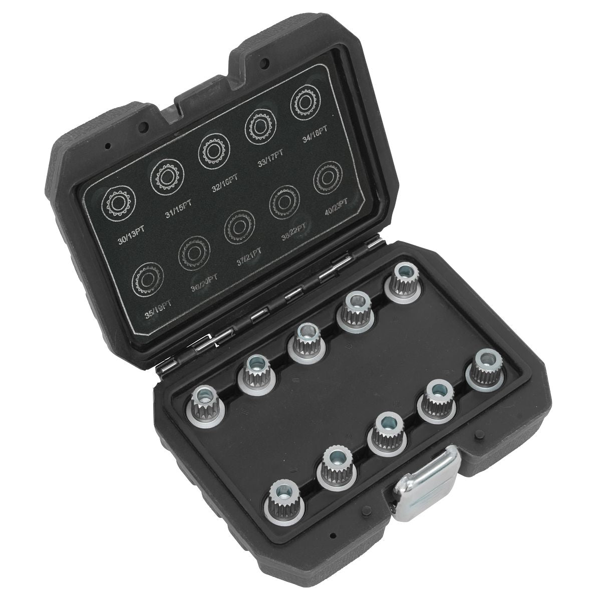 Sealey Locking Wheel Nut Key Set for BMW & Mini 10pc - Image 1