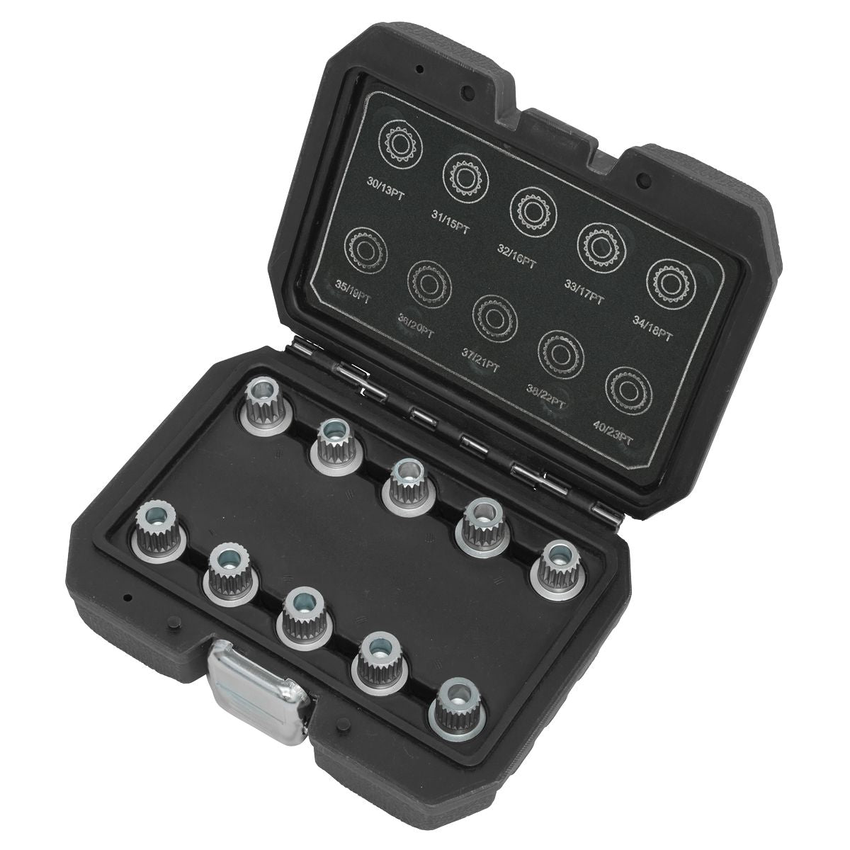 Sealey Locking Wheel Nut Key Set for BMW & Mini 10pc - Image 2
