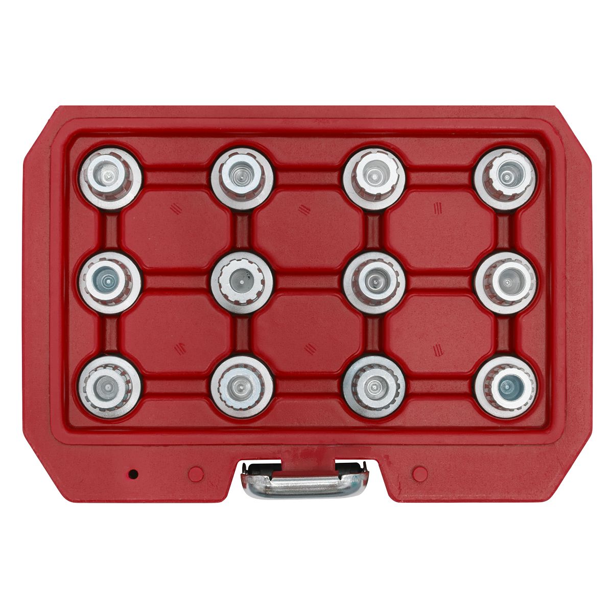 Sealey Locking Wheel Nut Key Set for VW 12pc - Image 4