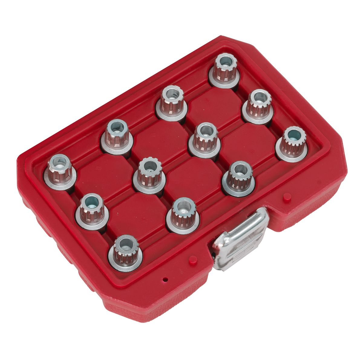 Sealey Locking Wheel Nut Key Set for VW 12pc - Image 5