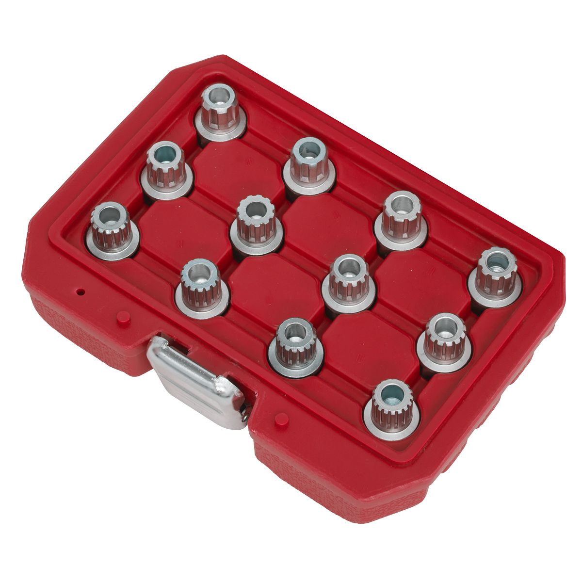 Sealey Locking Wheel Nut Key Set for VW 12pc - Image 6