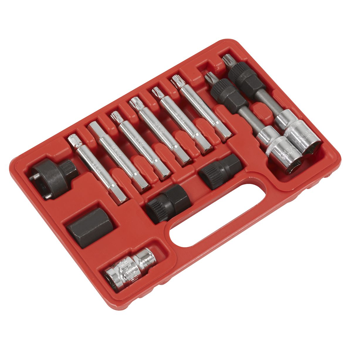 Sealey Alternator Freewheel Removal Set 13pc - Image 4