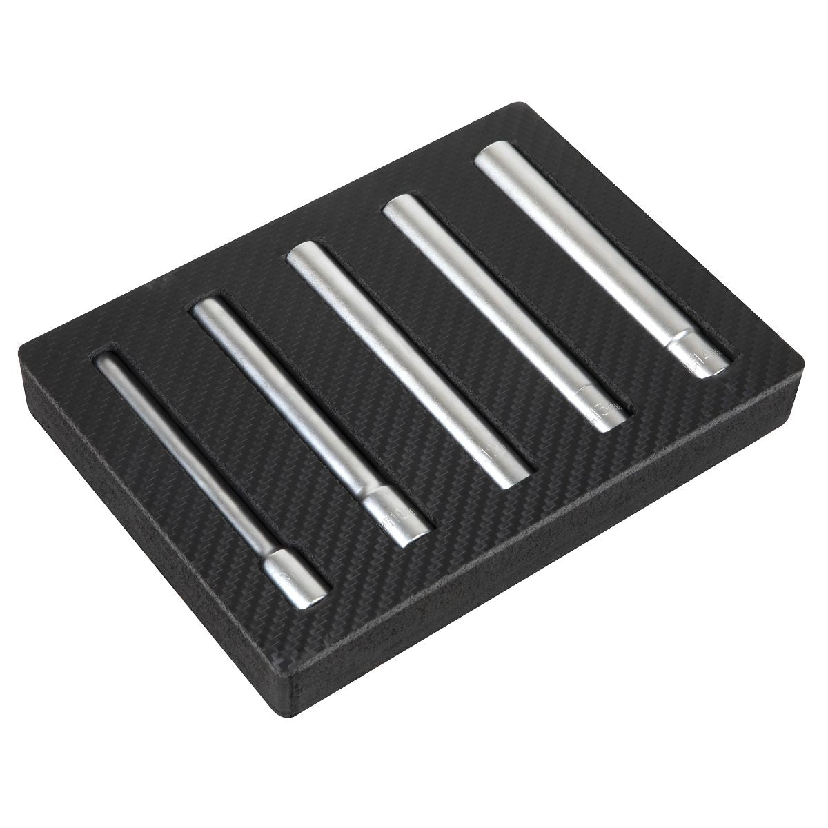 Sealey Extra-Deep Socket Set 3/8"Sq Drive 5pc - Image 4