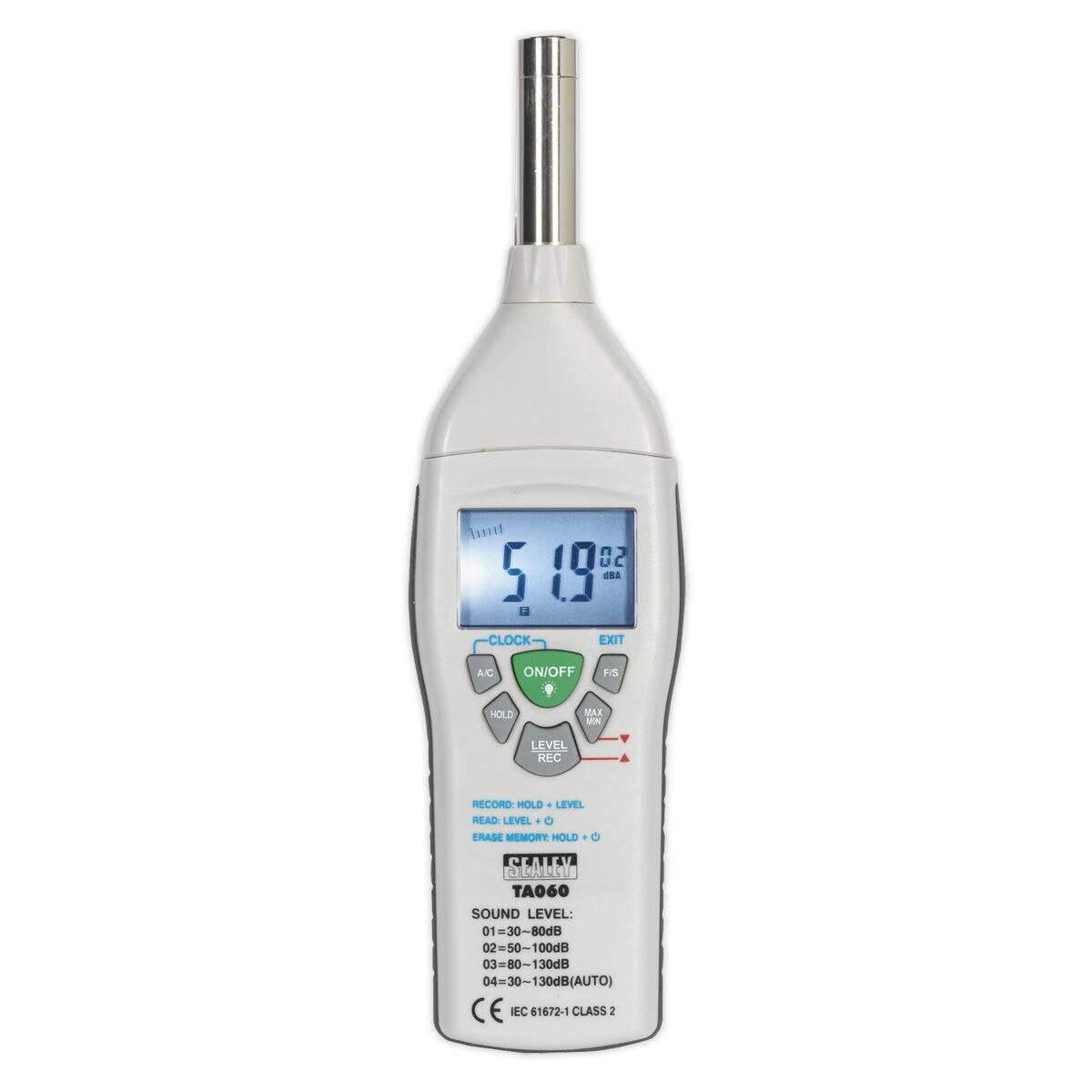 Sealey Sound Level Meter - Image 5