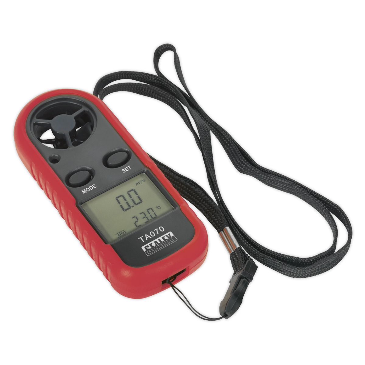 Sealey Anemometer with Beaufort Scale - Image 1