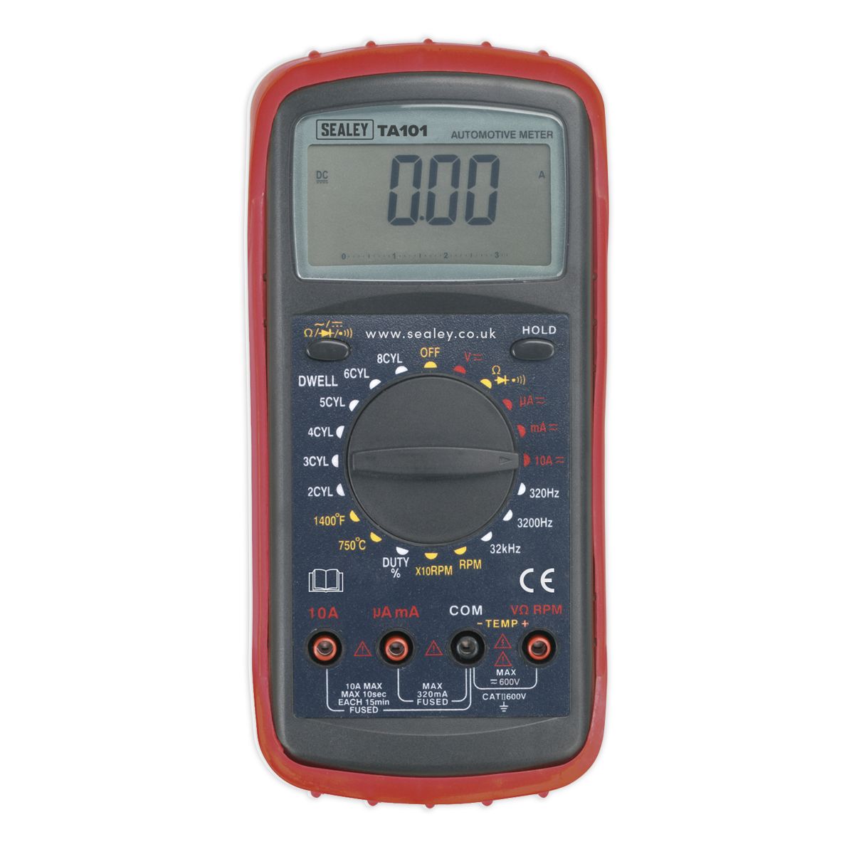 Sealey 12-Function Digital Automotive Analyser - Image 1