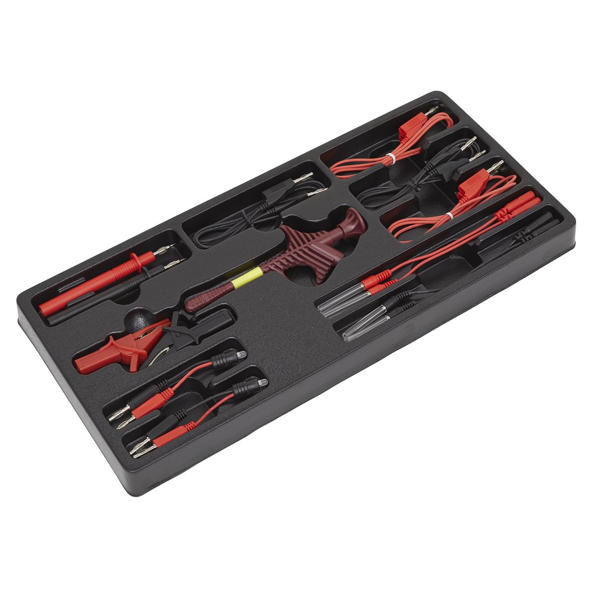 Sealey Test Lead Set 15pc - Image 1