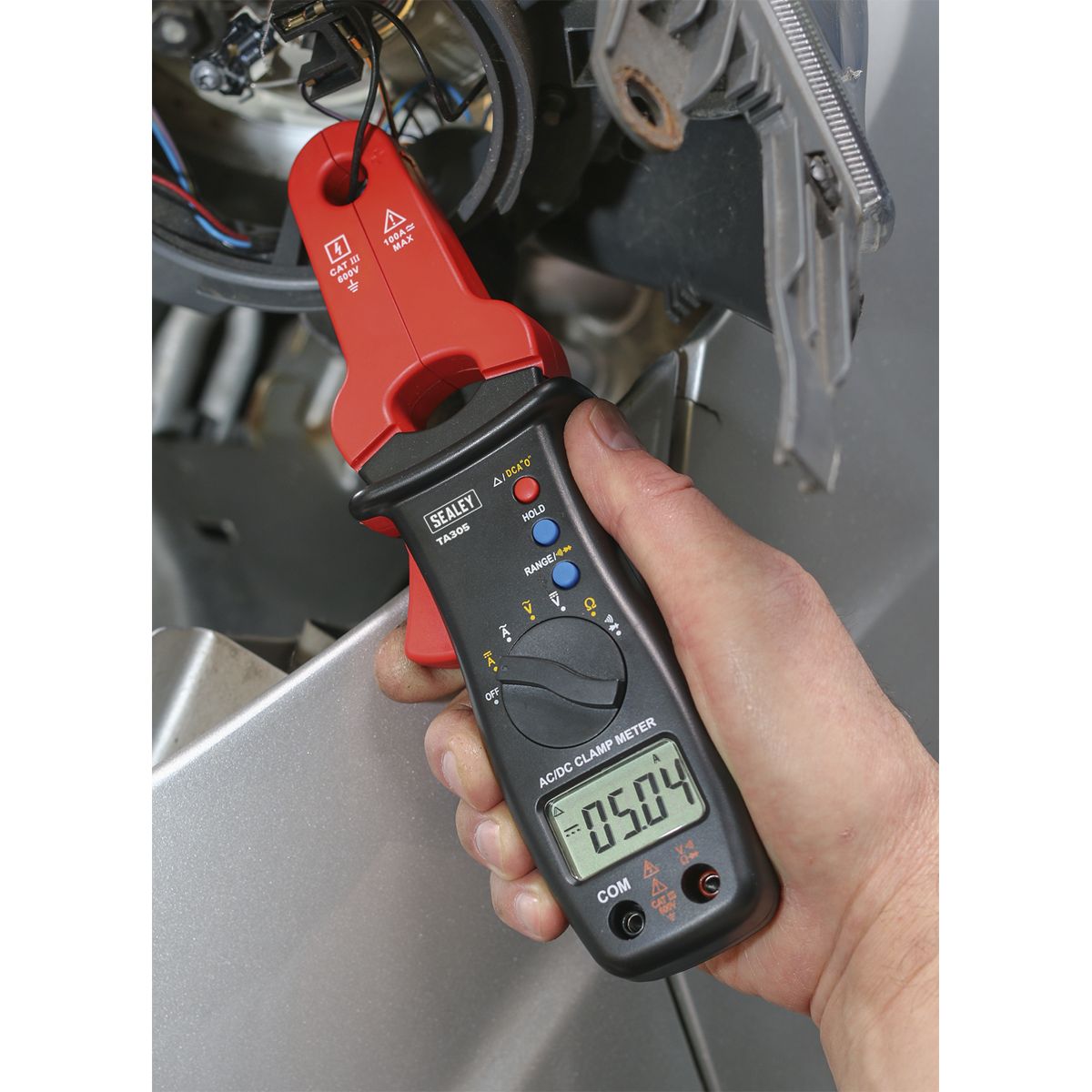 Sealey Clamp Meter & Multimeter AC/DC - Image 3