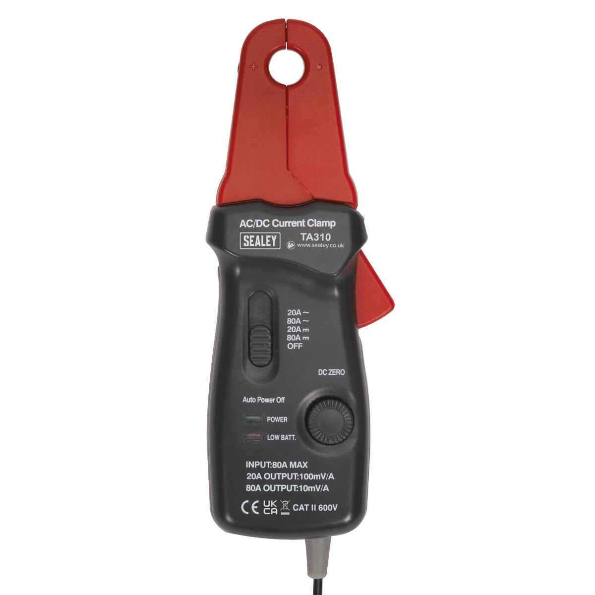 Sealey Current Clamp AC/DC 20A/80A 12mm - Image 2