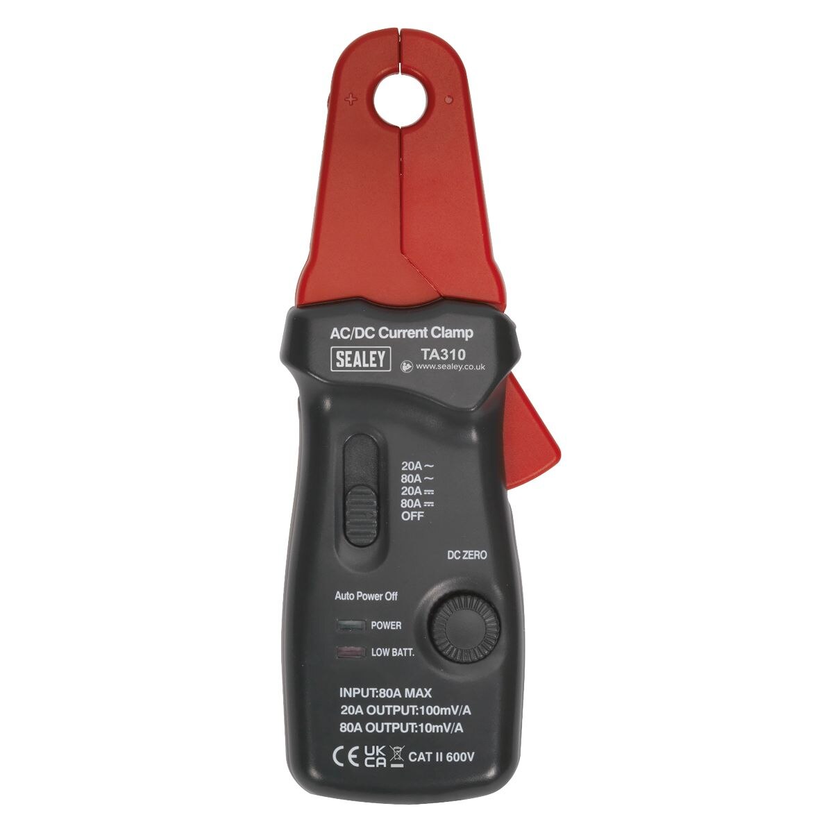 Sealey Current Clamp AC/DC 20A/80A 12mm - Image 3
