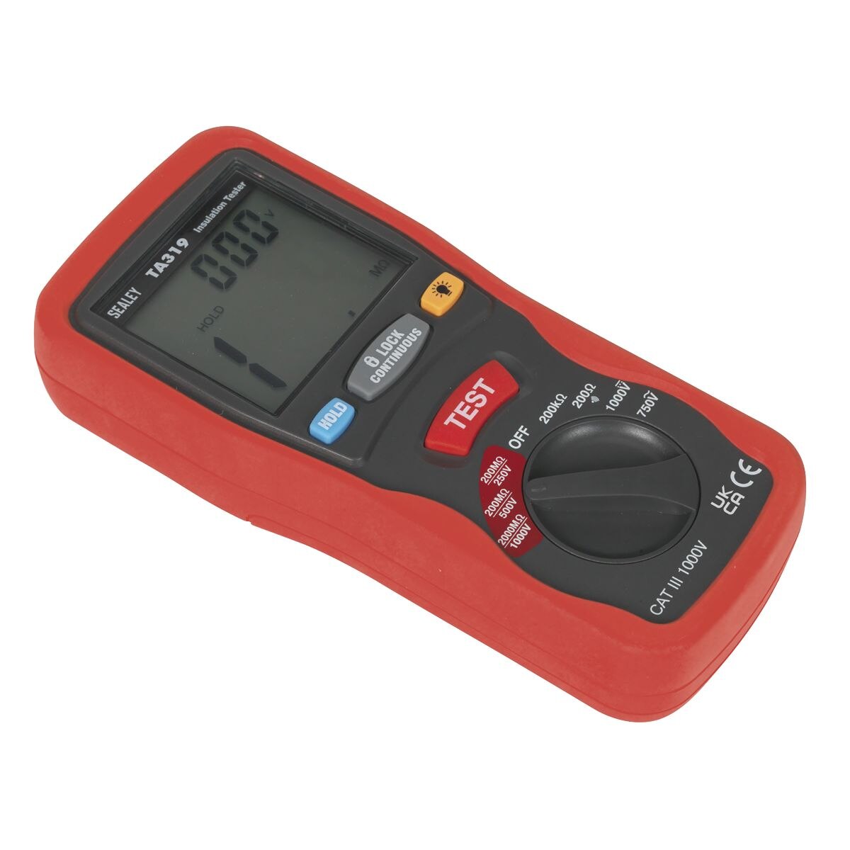 Sealey Digital Insulation Tester - Image 2
