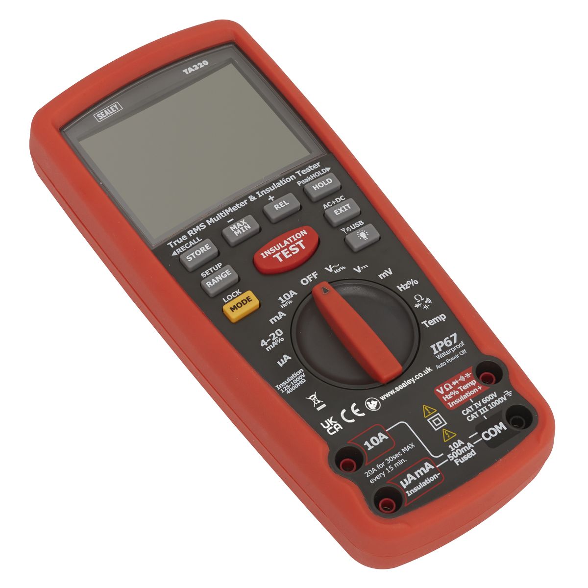 Sealey Digital Automotive Analyser/Insulation Tester for Hybrid/Electric Vehicles - Image 1