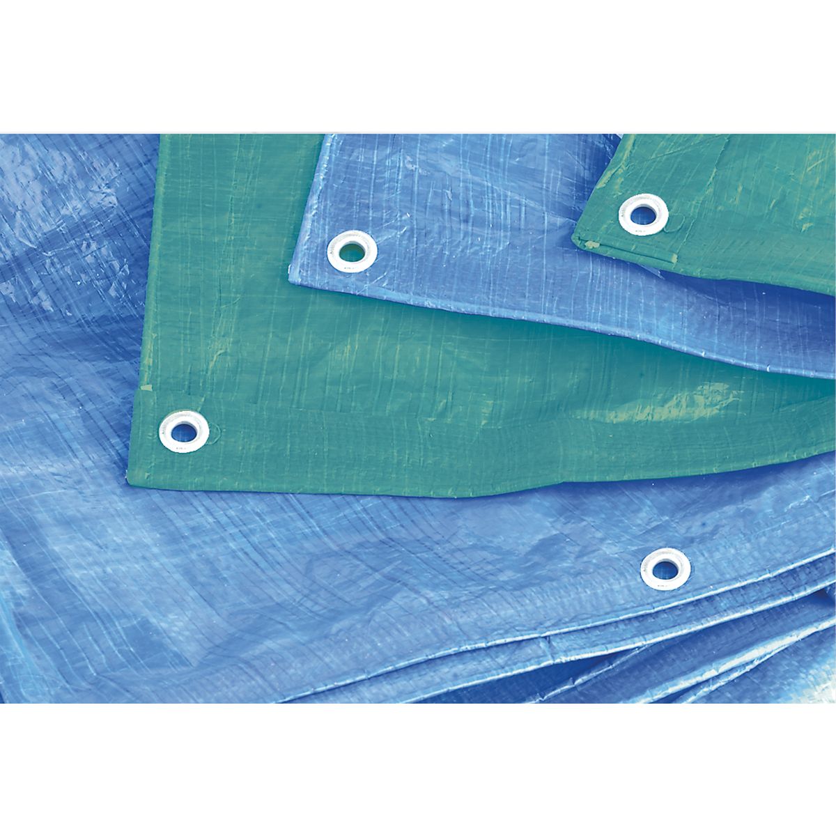 Sealey Tarpaulin 4.88 x 6.10m - Blue - Image 2