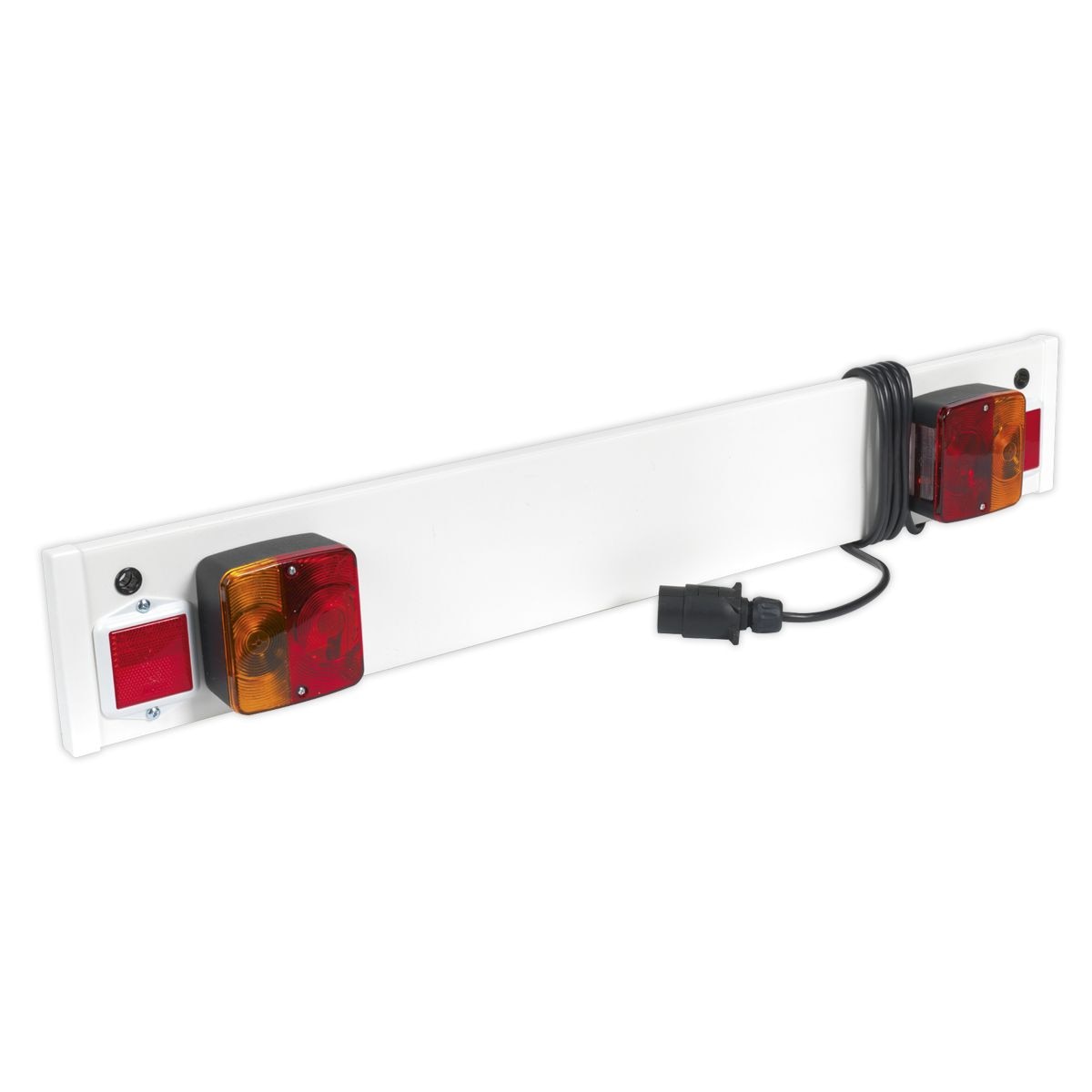 Sealey Trailer Board for use with Bicycle Carriers 3ft with 2m Cable - Image 1