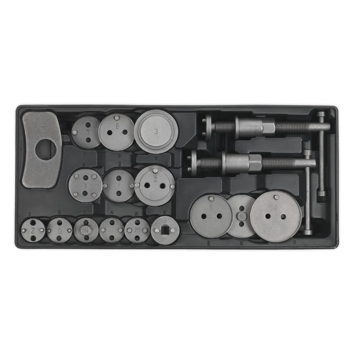 Sealey Premier Brake Wind-Back Tool Kit with Tool Tray 18pc - Image 1