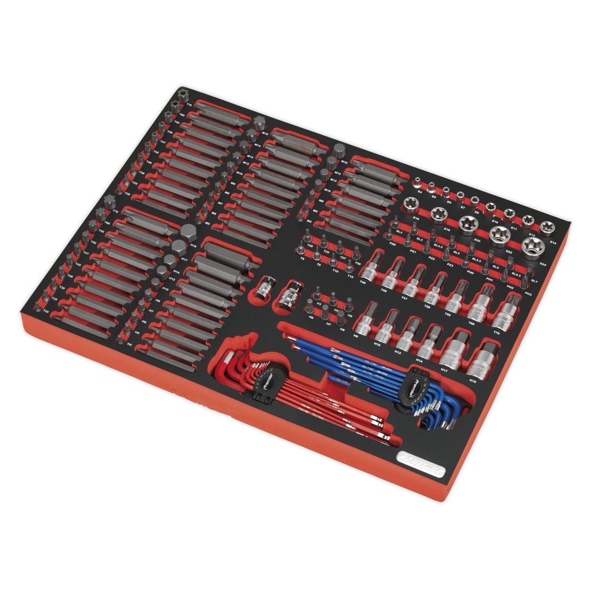 Sealey Premier Platinum Specialised Bit & Socket Set with Tool Tray 177pc - Image 2