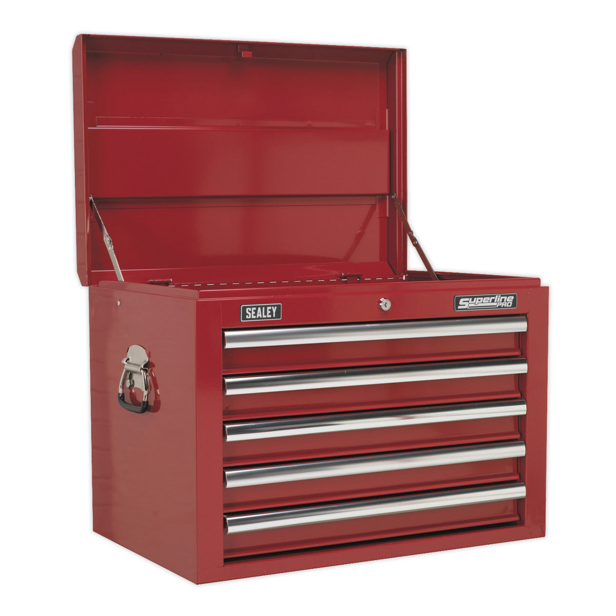 Superline PRO Tool Chest Combination 14 Drawer with 446pc Tool Kit - Red TBTPCOMBO1