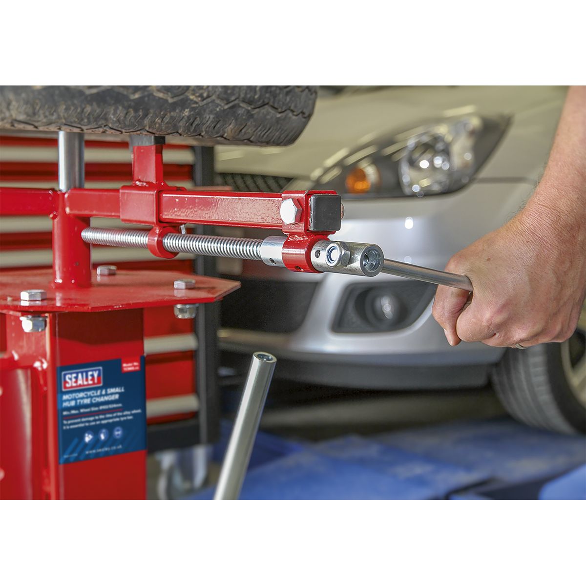 Sealey Motorcycle & Mini Tyre Changer - Image 3