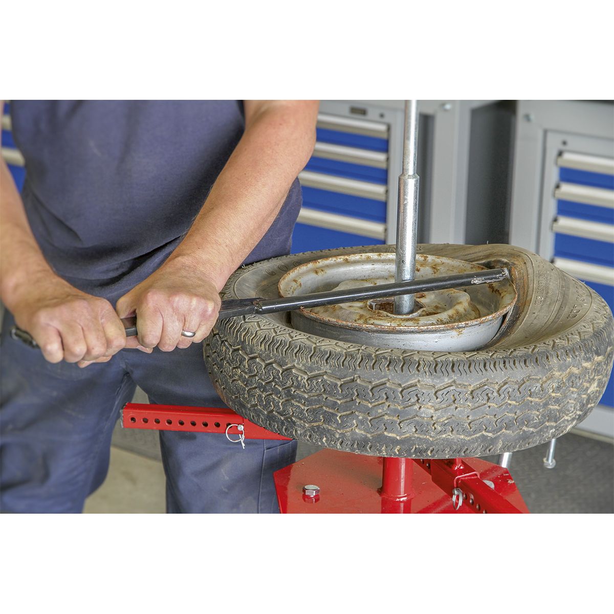 Sealey Motorcycle & Mini Tyre Changer - Image 5