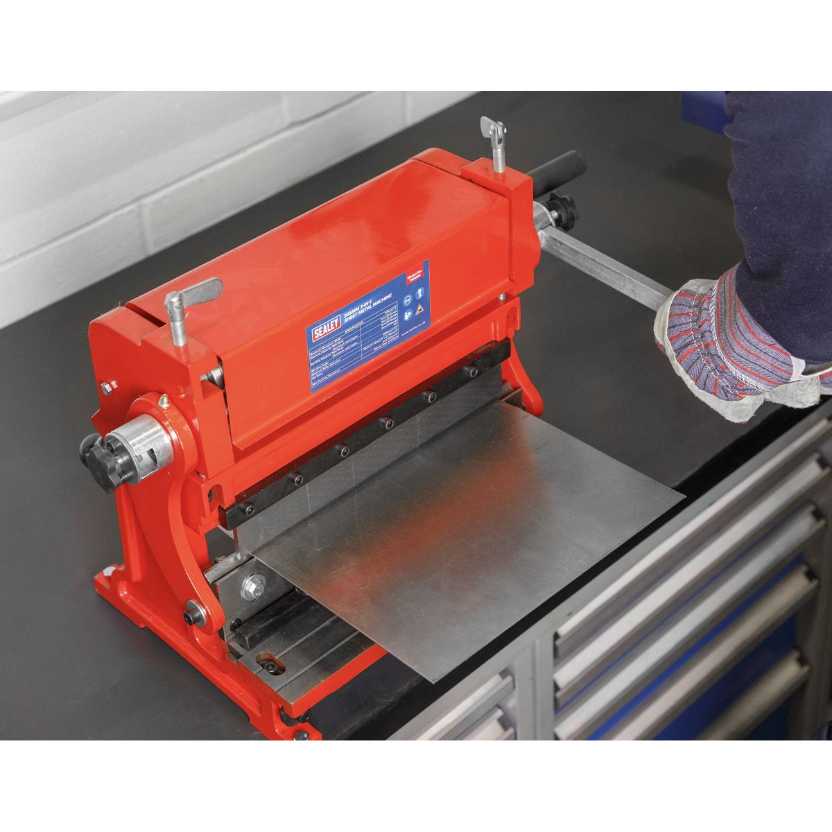 Sealey 3-in-1 Sheet Metal Machine 305mm - Image 3